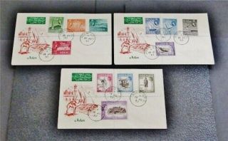 Nystamps British Aden Stamp Fdc Paid: $100
