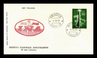 Dr Jim Stamps National Insurance Institute Fdc Cover Switzerland