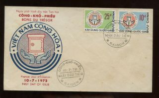 Sale$4 South Vietnam Fdc First Day Cover (hands Holding Safe) 1972 Saigon