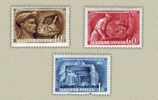 Hungary 1950.  Innovators Set Mnh  Michel: 1117 - 1119