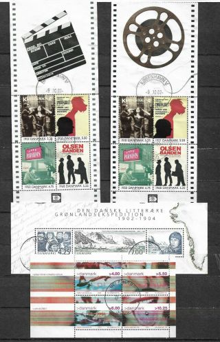 Denmark 4 Sheets And Booklets
