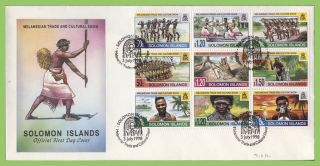 Solomon Islands 1998 Melanesian Trade And Culture Show Fdc