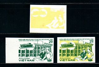 N.  429 - Vietnam - Proof - Viết - Ussr Cooperation 1983