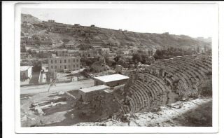 Transjordan 1939 Postcard Passed By Censor