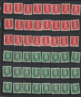 Japan Stamps 1942 Sc B4 & 5 " Fall Of Singapore To Jap.  Forces " Nh 24 Sets