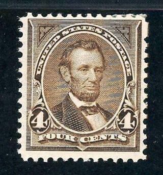 Usastamps 1895 Us Bureau Issue,  Lincoln Scott 269 Og Mhr