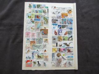 Thematics - Birds - Various And Stamps (14)