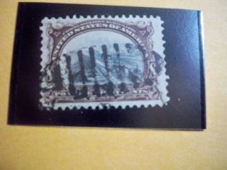 Usa,  1901 Issue 8 Cent Pan American Exposition Scott 298,  Perf 12