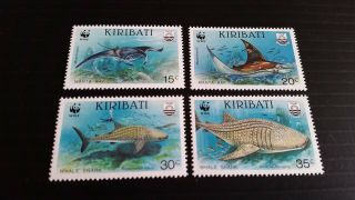 Kiribati 1991 Sg 348 - 351 Endangered Species Mnh