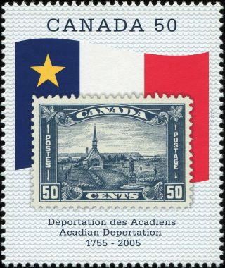 Canada Scott 2119 Acadian Deportation Vf Mnh Og (20038) 