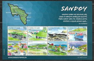 Faroe Islands Souvenir Sheet 477 (nh) From 2006