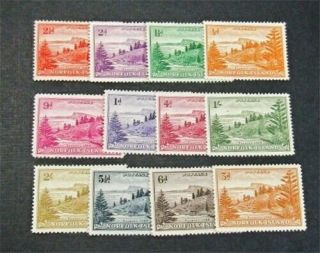 Nystamps British Norfolk Island Stamp 1//12 Og H/nh $20