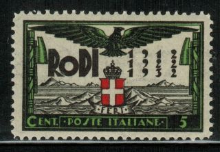 Italy Rodi 64 1932 Mlh
