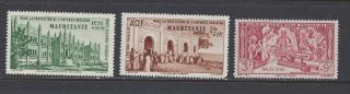 French West Africa - Mauritania - Cb1 - Cb4 - Mh - 1942 -