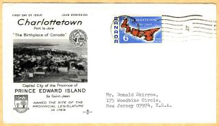 Canada 1969 First Day Cover - Charlottetown P.  E.  I.  - Sc 499 [121]