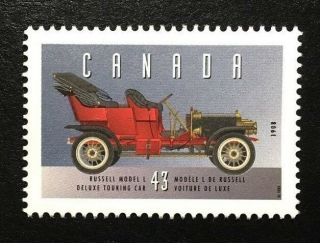 Canada 1490b Mnh,  Historic Land Vehicles " 1 " - Russell Model L Car Stamp 1993