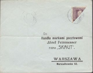 Poland 1919? Piotrkow Bisec On Cover