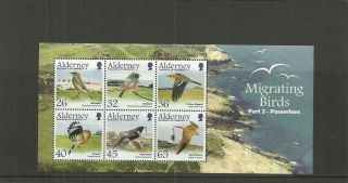 Alderney - Ms A241 - Migrating Birds - Passerines - Mnh