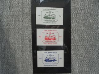Gwr Great Western Society Railway Parcel And Letter Stamps