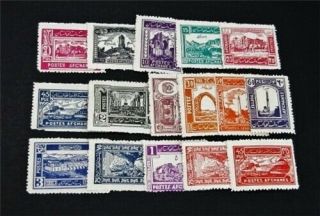 Nystamps Afghanistan Stamp 290//305 Og Nh $30