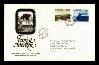 Dr Jim Stamps Tourism Lindesnes And North Capes Fdc Norway Cover