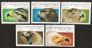 Philatelic Stamps Thematic - 0007 - Birds Of The World / Sahara 1996