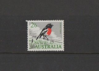 1965 Australia 2/6 Pacific Robin Postage Stamp