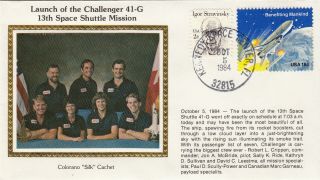 1984 41 - G Challenger Launch & Return - Sally Ride,  Kathryn Sullivan; Colorano