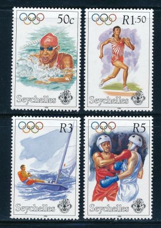 Seychelles - Atlanta Olympic Games Mnh Sports Set (1996)