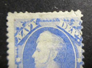 U.  S.  Official Stamps:1873 Navy Dept.  90c O43 Ultramarine 2