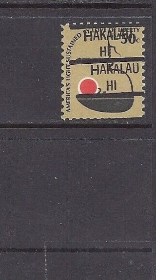 Hawaii Precancel: 50 - Cent Americana (1608)
