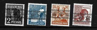 Hick Girl Stamp - M.  N.  H.  German In U.  S.  & British Zone Overprt.  Type A Y5365