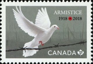 Canada Scott 3130 Armistice Vf Mnh Og (20257)
