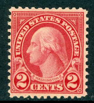 Usa 1923 Washington 2¢ Flat Perf 11 Scott 554 Mnh J257 ⭐⭐⭐⭐⭐
