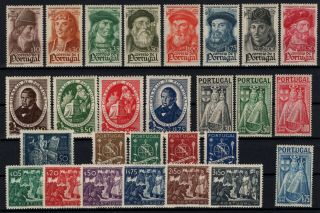 P000140/ Portugal Stamps – 1944 / 1947 Mnh Semi Modern Lot 144 E