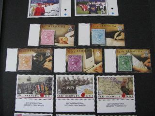 Bermuda Stamp 3 Sets Never Hinged Lot M 3