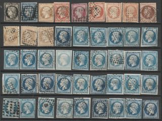 FRANCE NAPOLEON AND XERES 150 OLD STAMPS LOT 3 2