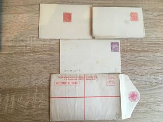 Postal History Australia South Wales 4 Items Of Postal Stationery