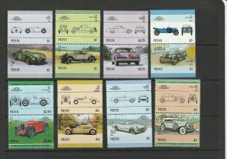 Cars Motoring Automobiles Transport Thematic Stamp Selection 4 SCANS (2214) 4