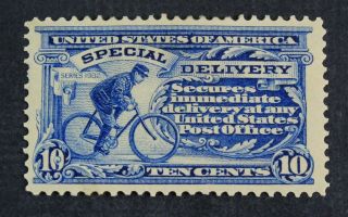 Ckstamps: Us Special Delivery Stamps Scott E6 10c H Og Gum Bend Tiny Thin