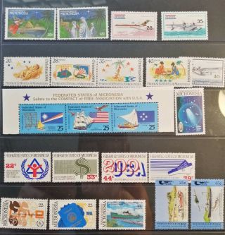 Micronesia Stamp Selection Muh L1