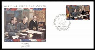 Mayfairstamps Marshall Islands 1995 V - E Day Leaders World War Ii Military First