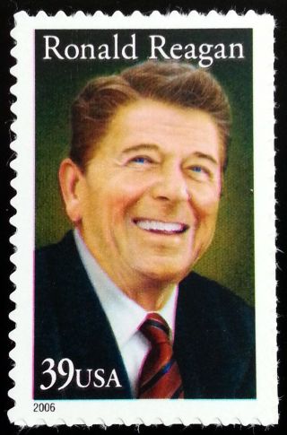 2006 39c Ronald Reagan 40th President Of The United States Scott 4078 Vf Nh