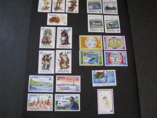 Vanuatu Stamp Sets Never Hinged Lot C