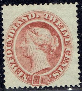 Newfoundland Stamps Scott.  28 F - Vf No Gum Queen Victoria