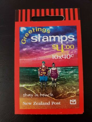 Zealand 1998 Stay In Touch Stamp Booklet