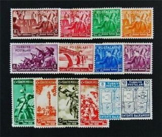 Nystamps Turkey Stamp 792//847 Og H $39