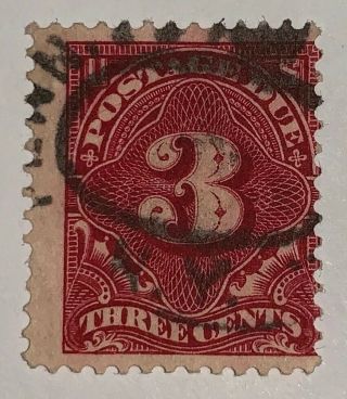 Travelstamps: 1894 Us Stamps Scott J33 Postage Due,  3 Cents,  Ng