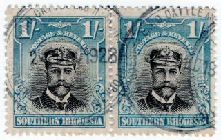 (i.  B) Southern Rhodesia Revenue : Duty Stamp 2/ -