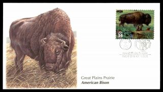 Mayfairstamps Us Fdc 2001 American Bison Fleetwood Wwb_15625